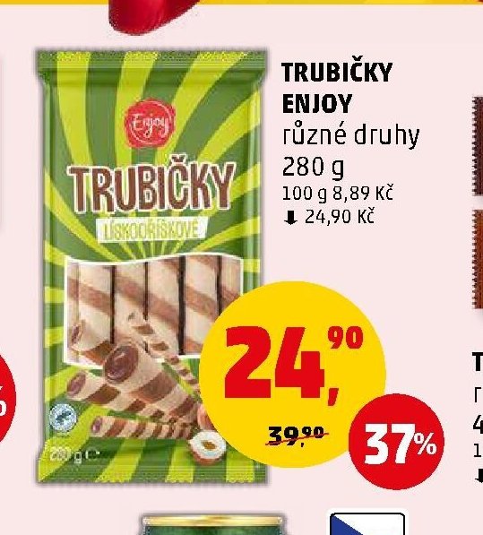 TRUBIČKY ENJOY různé druhy - Penny Market aktualniletaky.eu