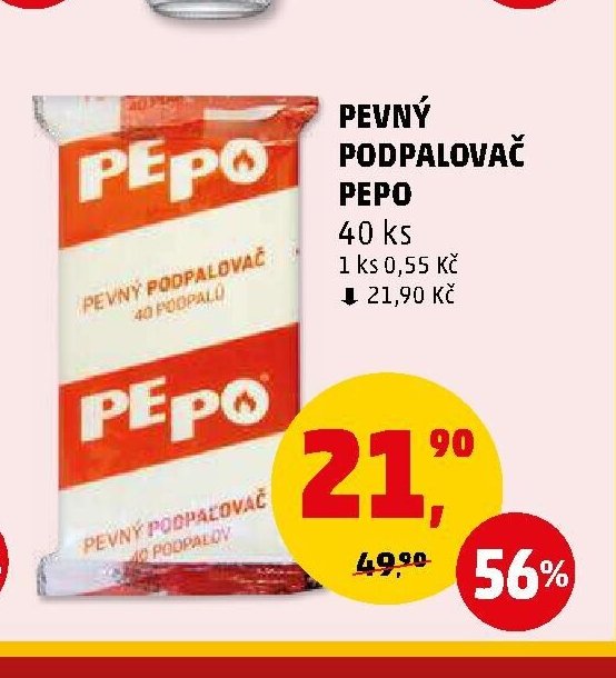 PEVNÝ PODPALOVAČ PEPO - Penny Market aktualniletaky.eu