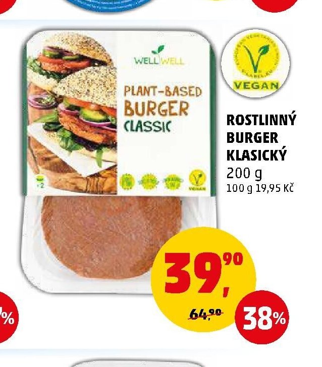 ROSTLINNÝ BURGER KLASICKÝ - Penny Market aktualniletaky.eu