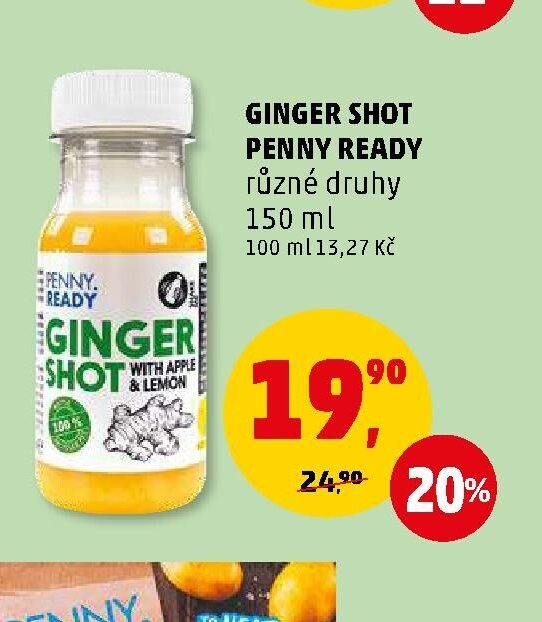 Ginger Shot Penny Ready - Penny Market aktualniletaky.eu