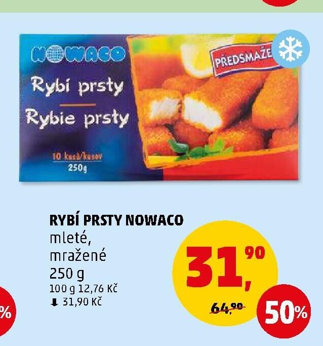 Rybí prsty Nowaco - Penny Market aktualniletaky.eu