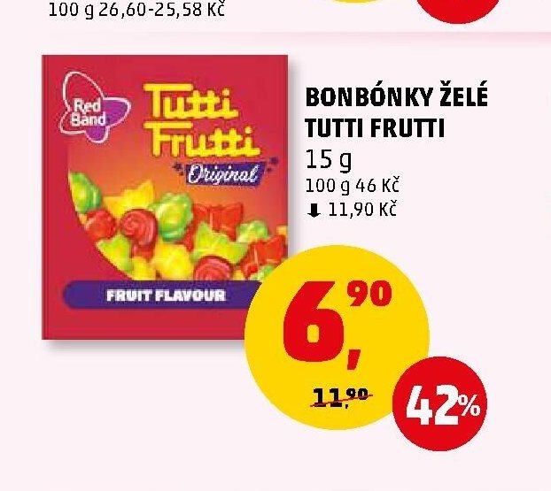 Bonbónky želé Tutti Frutti - Penny Market aktualniletaky.eu
