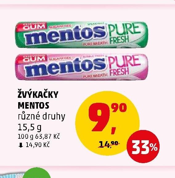 Žvýkačky Mentos - Penny Market aktualniletaky.eu