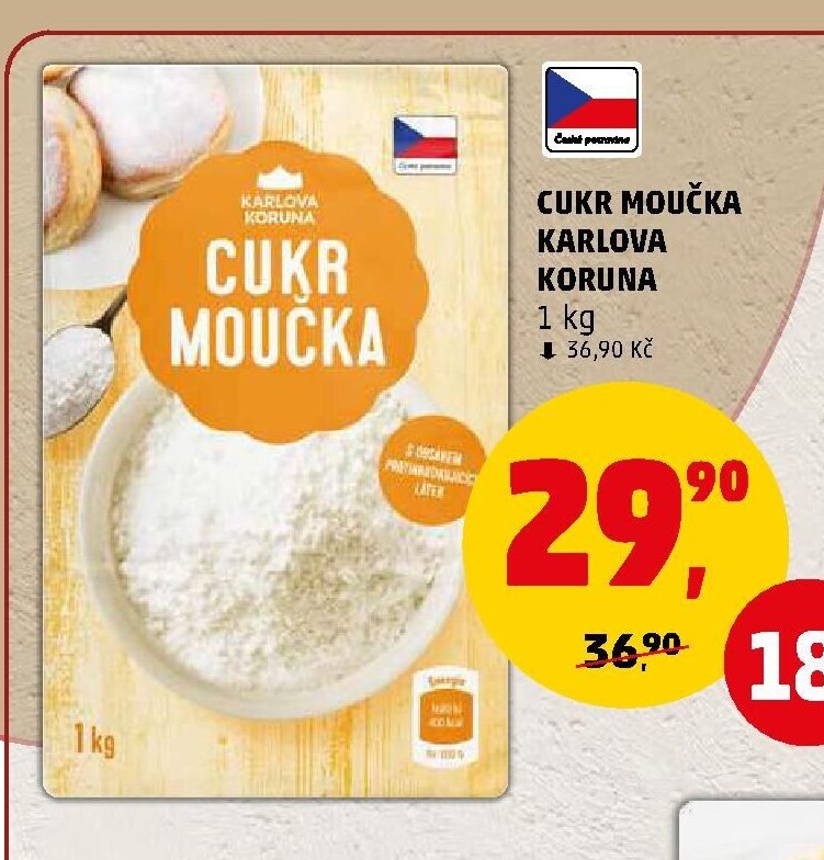 Cukr moučka Karlova Koruna 1 kg - Penny Market aktualniletaky.eu