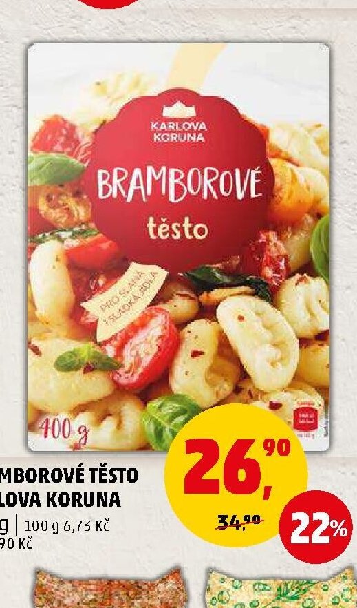 Bramborové těsto Karlova Koruna 400 g - Penny Market aktualniletaky.eu
