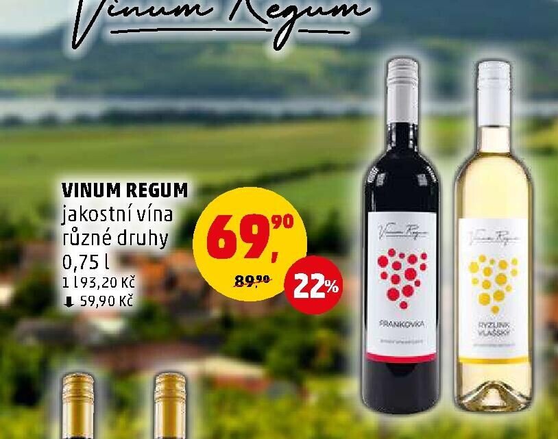 VINUM REGUM jakostní vína - Penny Market aktualniletaky.eu