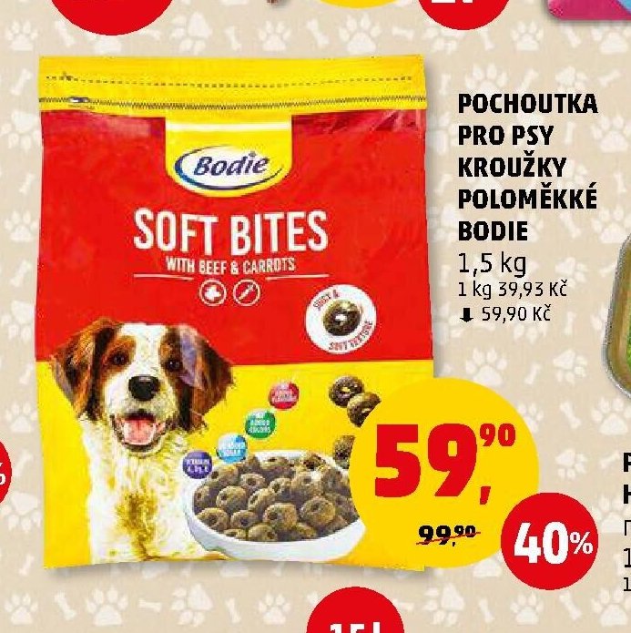 Pochoutka pro psy kroužky poloměkké Bodie - Penny Market aktualniletaky.eu