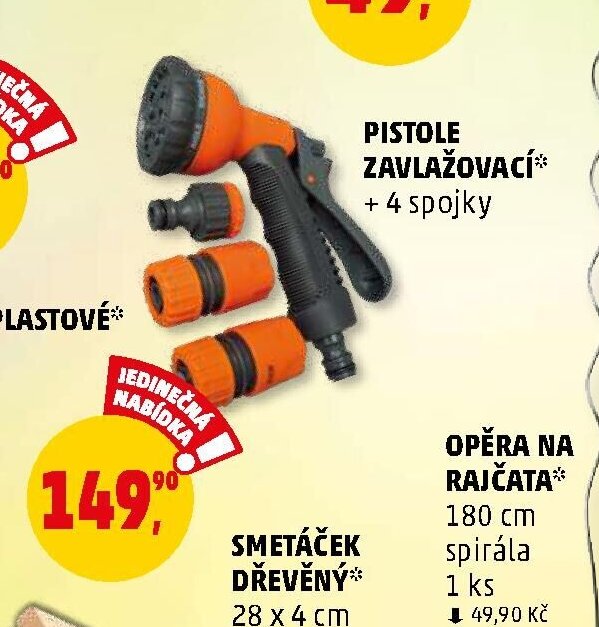 PISTOLE ZAVLAŽOVACÍ - Penny Market aktualniletaky.eu