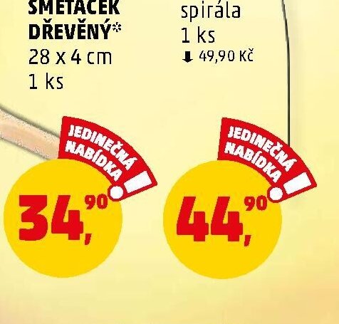 SMETÁČEK DŘEVĚNÝ - Penny Market aktualniletaky.eu