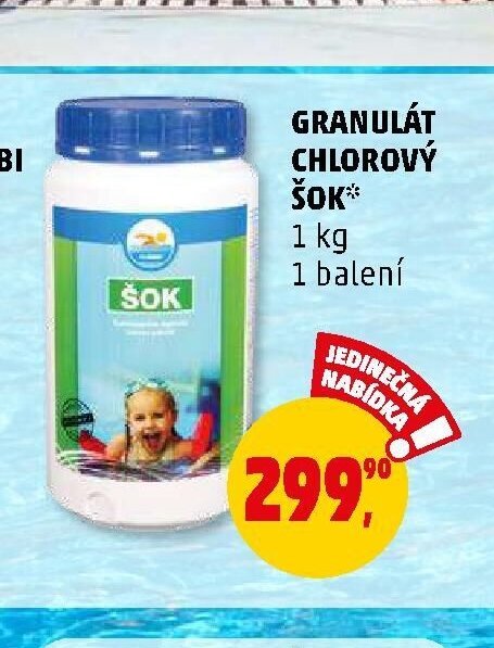 Granulát chlorový šok - Penny Market aktualniletaky.eu