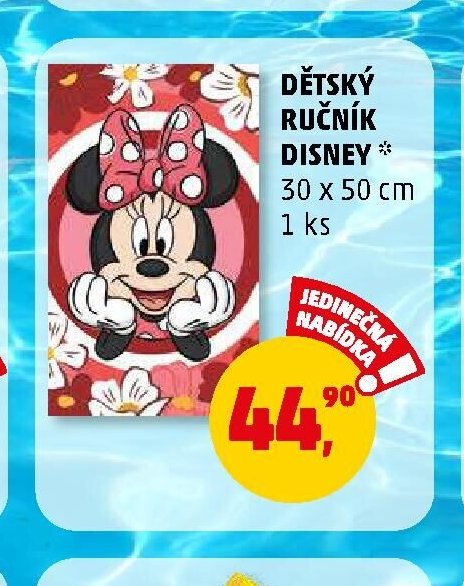 Dětský ručník Disney - Penny Market aktualniletaky.eu