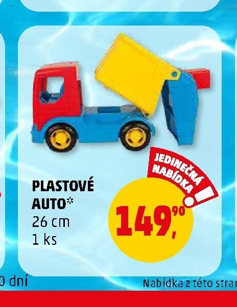 Plastové auto - Penny Market aktualniletaky.eu