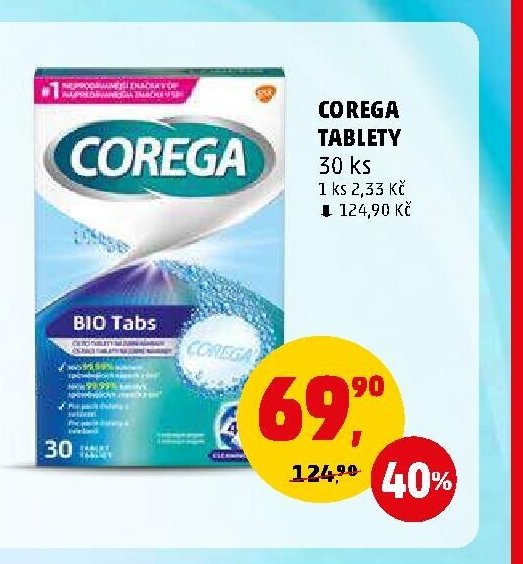 COREGA TABLETY 30 ks - Penny Market aktualniletaky.eu