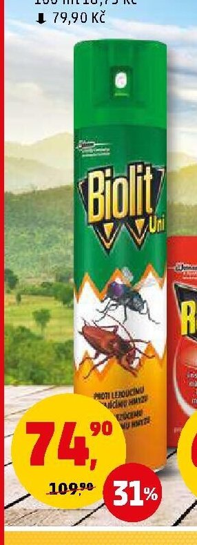 BIOLIT proti lezoucímu a létajícímu hmyzu 400 ml - Penny Market aktualniletaky.eu