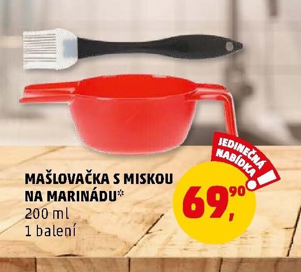 Mašlovačka s miskou na marinádu - Penny Market aktualniletaky.eu