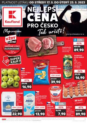 aktuální leták Kaufland 17.5.2023-23.5.2023