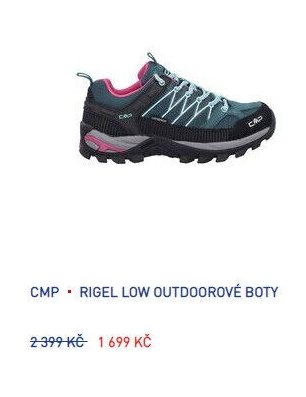 CMP RIGEL LOW OUTDOOROVÉ BOTY
