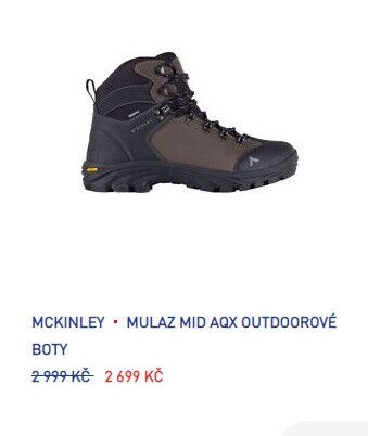 MCKINLEY MULAZ MID AQX OUTDOOROVÉ BOTY