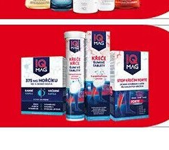 IQ Mag celý sortiment hořčíkových produktů