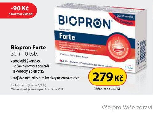 Biopron Forte 30 + 10 tob.