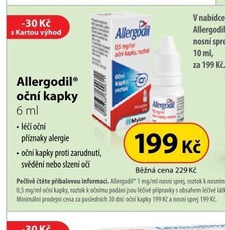 Allergodil oční kapky