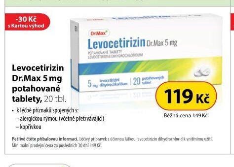 Levocetirizin Dr.Max 5 mg
