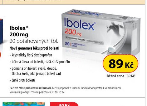Ibolex 200 mg 20 potahovaných tbl.