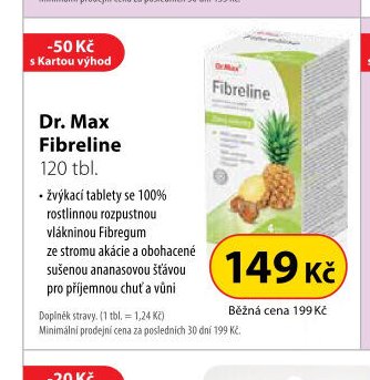 Dr. Max Fibreline 120 tbl.