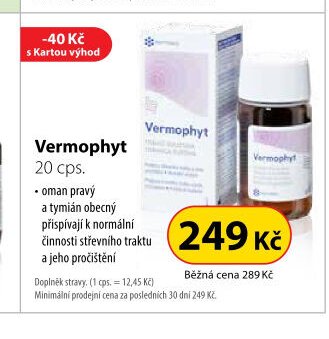 Vermophyt 20 cps.
