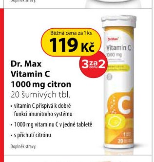 Dr. Max Vitamin C 1000 mg citron