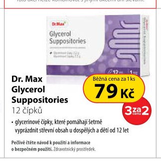 Dr. Max Glycerol Suppositories