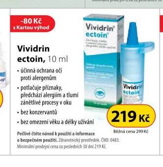 Vividrin ectoin, 10 ml
