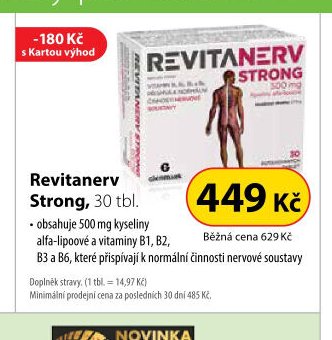 Revitanerv Strong, 30 tbl.