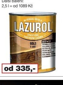 LAZUROL Gold S1037