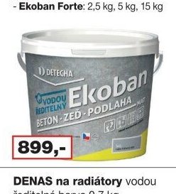 Ekoban barva na betonové podlahy