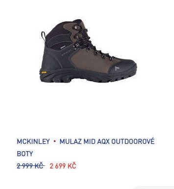 McKinley - Mulaz Mid AQX outdoorové boty