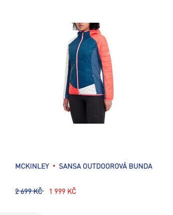 McKinley - Sansa outdoorová bunda