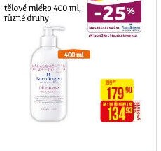 Barnängen tělové mléko 400 ml, různé druhy - Teta drogerie aktualniletaky.eu