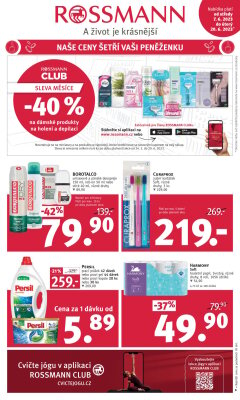 aktuální leták ROSSMANN drogerie 7.6.2023-20.6.2023