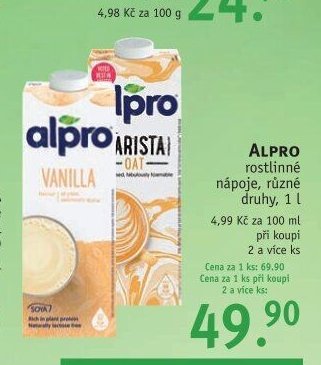 ALPRO rostlinné nápoje, 1 l
