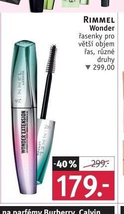 RIMMEL Wonder řasenky pro větší objem řas