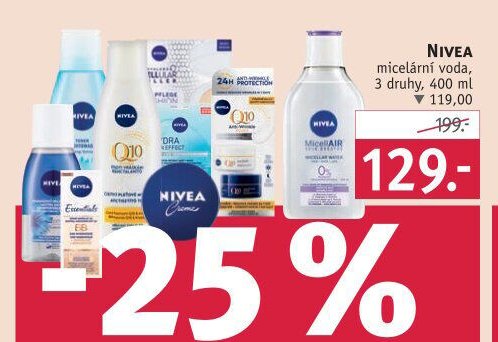 Nivea micelární voda