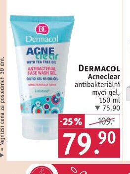 DERMACOL Acneclear antibakteriální mycí gel