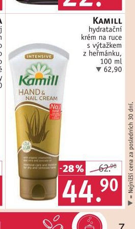 KAMILL hydratační krém na ruce s výtažkem z heřmánku, 100 ml - ROSSMANN drogerie aktualniletaky.eu