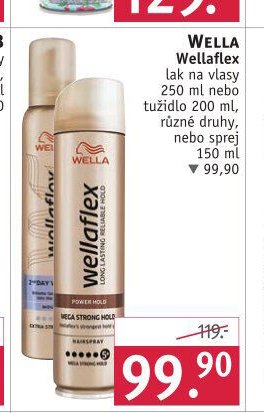 WELLA Wellaflex lak na vlasy 250 ml nebo tužidlo 200 ml, různé druhy