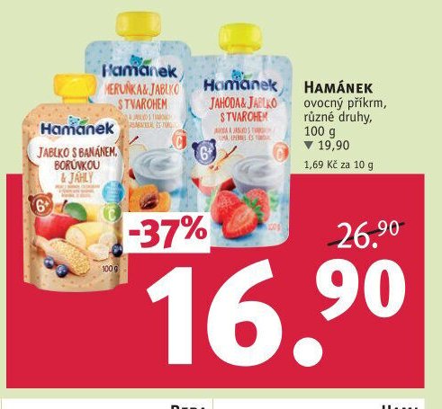 Hamánek ovocný příkrm