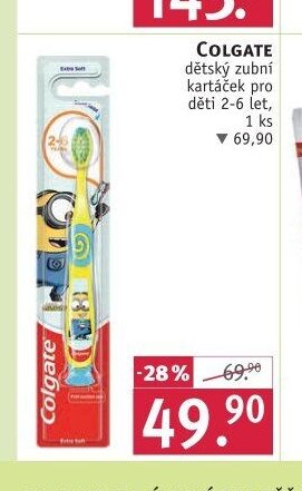 COLGATE dětský zubní kartáček