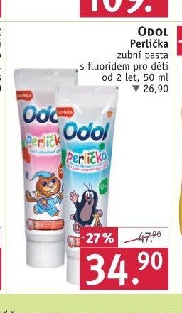 ODOL Perlička zubní pasta