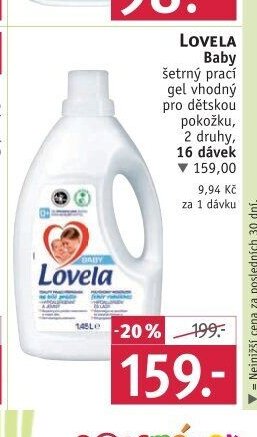 LOVELA Baby šetrný prací gel