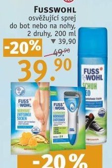 Fusswohl sprej